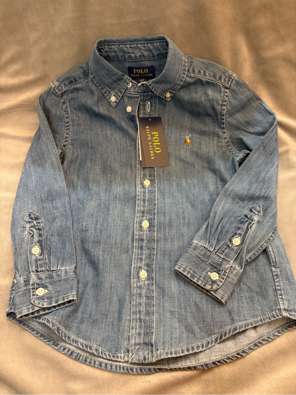 Polo Ralph Lauren Toddler Denim Button Down